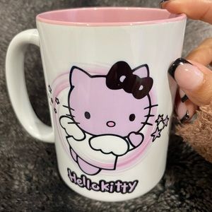 Pink Rim, Pink Hello Kitty Mug✨💗